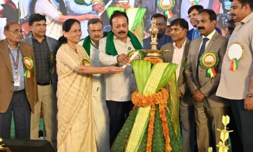 *ಕೃಷಿ ಕೃಷಿ ಮೇಳ -2025 ಕ್ಕೆ ಚಾಲನೆ-                   ಕೃಷಿ ಸಬಲೀಕರಣಕ್ಕೆ ನೆರವಾಗಿ: ಎನ್.ಚಲುವರಾಯಸ್ವಾಮಿ ಕರೆ*