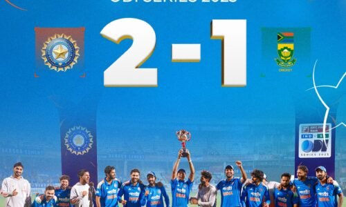 ಏಕದಿನ ಕ್ರಿಕೆಟ್ ಪಂದ್ಯ, ಸರಣಿ ಗೆದ್ದ ಭಾರತ; ಜೈಸ್ವಾಲ್ ಶತಕ