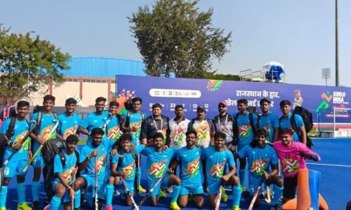 ಖೇಲೋ ಇಂಡಿಯಾ ಟೂರ್ನಿಯಲ್ಲಿ ಬೆಂಗಳೂರು ನಗರ ವಿಶ್ವವಿದ್ಯಾನಿಲಯದ ಹಾಕಿ ತಂಡಕ್ಕೆ ಕಂಚಿನ ಪದಕ