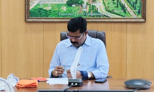 ನಿಗದಿತ ಕಾಲಮಿತಿಯಲ್ಲಿ ತುಂಗಭದ್ರಾ ಜಲಾಶಯದ ಕ್ರಸ್ಟ್‌ ಗೇಟ್ ಅಳವಡಿಕೆ ಕಾರ್ಯ ಪೂರ್ಣಗೊಳಿಸಲು ಸಚಿವ ತಂಗಡಗಿ ಸೂಚನೆ