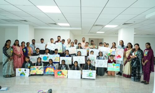 ಕ್ರೆಡಲ್‌ನಿಂದ ರಾಷ್ಟ್ರೀಯ ಇಂಧನ ಸಂರಕ್ಷಣಾ ದಿನಾಚರಣೆ|ಇಂಧನ ಸಂರಕ್ಷಣೆ ಕುರಿತು ಚಿತ್ರ ಬಿಡಿಸಿದ ಪ್ರೌಢಶಾಲೆಯ ಮಕ್ಕಳು