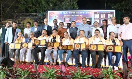 ಬೆಂಗಳೂರು ಪ್ರೆಸ್ ಕ್ಲಬ್ ನಿಂದ ವಾರ್ಷಿಕ ಪ್ರಶಸ್ತಿ, ವಿಶೇಷ ಪ್ರಶಸ್ತಿ ವಿತರಣೆ