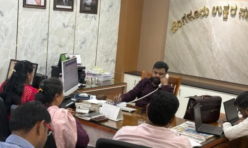 ನಾಗರಿಕ ಸೇವೆಗಳ ಸುಧಾರಣೆಗಾಗಿ ಆಯುಕ್ತರಿಂದ ನಿರಂತರ ಫೋನ್–ಇನ್ ಕಾರ್ಯಕ್ರಮ