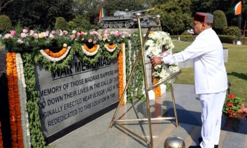 ಭಾರತೀಯ ಸೇನೆಯು ಯುವ ಪೀಳಿಗೆಗೆ ಮಾದರಿ : ರಾಜ್ಯಪಾಲ ಥಾವರ್ ಚಂದ್ ಗೆಹ್ಲೋಟ್