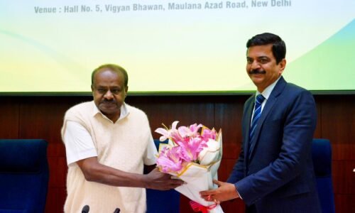 ಉಕ್ಕು ಉದ್ಯಮಕ್ಕೆ ಮತ್ತಷ್ಟು ಬಲ; ಪಿಎಲ್ಐ 1.2 ಆರಂಭಿಸಿದ ಕೇಂದ್ರ ಸಚಿವ ಹೆಚ್.ಡಿ.ಕುಮಾರಸ್ವಾಮಿ | 8.7 ದಶಲಕ್ಷ ಟನ್ ಉಕ್ಕು ಉತ್ಪಾದನೆ ಗುರಿ; 55 ಕಂಪನಿಗಳ ಜತೆ 85 ಒಪ್ಪಂದಗಳಿಗೆ ಸಹಿ