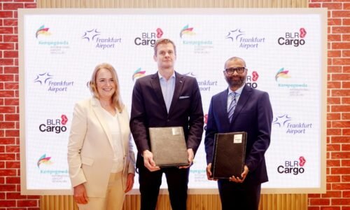 ಭಾರತ-ಯುರೋಪ್‌ ನಡುವೆ ಸರಕು ಸಾಗಣೆ ಸಂಪರ್ಕ ಬಲಪಡಿಸಲು ಕೆಂಪೇಗೌಡ ಅಂತಾರಾಷ್ಟ್ರೀಯ ವಿಮಾನ ನಿಲ್ದಾಣ ಮತ್ತು ಫ್ರಾಂಕ್‌ಫರ್ಟ್‌ ವಿಮಾನ ನಿಲ್ದಾಣಗಳ ನಡುವೆ ಒಪ್ಪಂದ