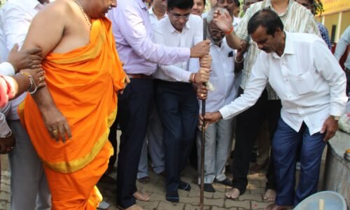 ಜಿಬಿಎ ಆವರಣದಲ್ಲಿ ಸುಸಜ್ಜಿತ ಕ್ಯಾಂಟೀನ್ ಕಟ್ಟಡ ನಿರ್ಮಾಣಕ್ಕೆ ಭೂಮಿಪೂಜೆ : ಮಹೇಶ್ವರ್ ರಾವ್