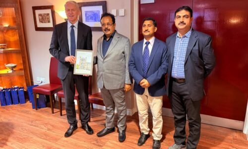 ಕೃಷಿ ಸಚಿವ ಎನ್. ಚಲುವರಾಯಸ್ವಾಮಿ ನೇತೃತ್ವದಲ್ಲಿ ಯುಕೆಯ ನ್ಯೂ ಕ್ಯಾಸಲ್ ವಿಶ್ವವಿದ್ಯಾಲಯಕ್ಕೆ ಭೇಟಿ: ಜಲಾನಯನ ನಿರ್ವಹಣೆಯಲ್ಲಿ ಎಐ ಅಳವಡಿಕೆಗೆ ಮಹತ್ವದ ಚರ್ಚೆ