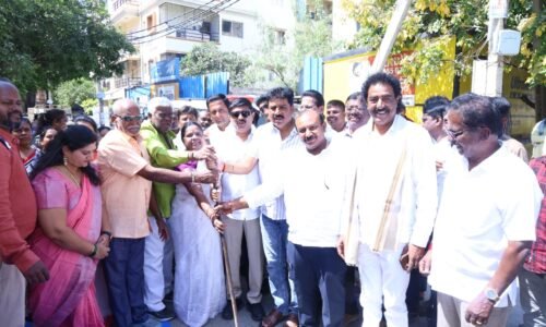 ಹೆಬ್ಬಾಳದಲ್ಲಿ 100 ಕೋಟಿ ವೆಚ್ಚದಲ್ಲಿ 292 ರಸ್ತೆ ಅಭಿವೃದ್ಧಿ| ಕಾಮಗಾರಿಗೆ ಚಾಲನೆ ನೀಡಿದ ನಗರಾಭಿವೃದ್ಧಿ ಸಚಿವ ಬೈರತಿ ಸುರೇಶ್