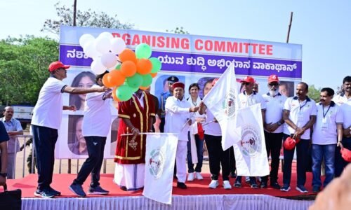 ಮಾದಕವಸ್ತು ಮುಕ್ತ ಭಾರತ-ಯುವ ಶುದ್ಧೀಕರಣ ಅಭಿಯಾನ” ವಾಕ್‍ಥಾನ್ ಗೆ ರಾಜ್ಯಪಾಲರಿಂದ ಚಾಲನೆ