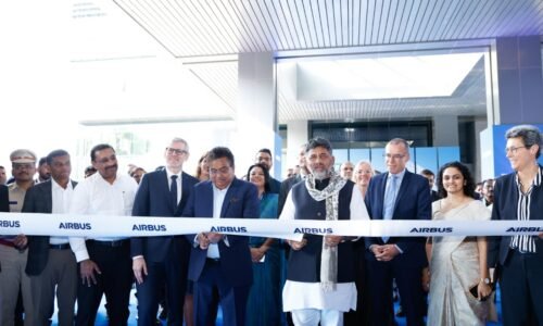 ಬೆಂಗಳೂರಿನಲ್ಲಿ ಏರ್ಬಸ್ ಟೆಕ್ನಾಲಜಿ ಸೆಂಟರ್ ಉದ್ಘಾಟಿಸಿದ ಡಿಸಿಎಂ ಡಿ.ಕೆ. ಶಿವಕುಮಾರ್ | ಏರೋಸ್ಪೇಸ್ ಕ್ಷೇತ್ರದಲ್ಲಿ ಕರ್ನಾಟಕ ರಾಜ್ಯಕ್ಕೆ ಮತ್ತೊಂದು ಗರಿ