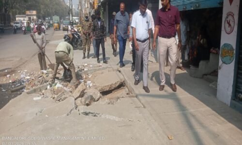 ನಿರಂತರ ಸಾಮೂಹಿಕ ಸ್ವಚ್ಛತೆ ಕಾರ್ಯದಿಂದ ನಗರ ನೈರ್ಮಲ್ಯ ಹಾಗೂ ಸುಂದರತೆ ಸಾಧ್ಯ: ರಾಜೇಂದ್ರ ಚೋಳನ್ |ಕೇಂದ್ರ ನಗರ ಪಾಲಿಕೆ ವ್ಯಾಪ್ತಿಯಲ್ಲಿ ಸಮಗ್ರ ಸ್ವಚ್ಛತಾ ಕಾರ್ಯಾಚರಣೆ