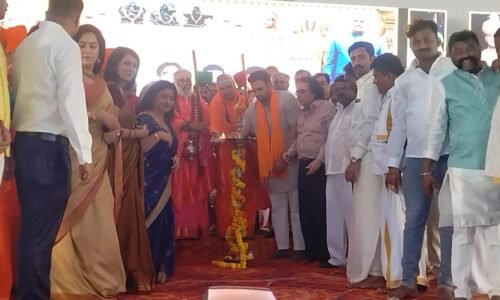 ಎಲೆಕೊಡಿಗೇಹಳ್ಳಿಯಲ್ಲಿ ಇತಿಹಾಸ ಪ್ರಸಿದ್ಧ ಶ್ರೀನಂದಿಬಸವೇಶ್ವರ ದೇಗುಲ ಲೋಕಾರ್ಪಣೆ | ಧರ್ಮ ಉಳಿದರೆ ಮಾತ್ರ ಸಂಸ್ಕೃತಿ ಉಳಿಯಲು ಸಾಧ್ಯ-ಮೈಸೂರು ಮಹಾರಾಜ ಯದುವೀರ ಒಡೆಯರ್ ಆಶಯ