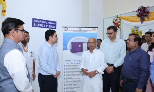 ವಿಶೇಷ ಚಿಕಿತ್ಸಾ ವಿಧಾನಕ್ಕೆ ಚಾಲನೆ ನೀಡಿದ ಡಾ. ಶರಣಪ್ರಕಾಶ ಪಾಟೀಲ್‌ | ಕರ್ನಾಟಕದ ಲಕ್ಷಾಂತರ ಮಧುಮೇಹ ಪಾದ ರೋಗಿಗಗಳ ಪಾಲಿಕೆ ಆಶಾಕಿರಣವಾದ ಹೈಪರ್‌ಬೇರಿಕ್ ಆಮ್ಲಜನಕ ಚಿಕಿತ್ಸೆ