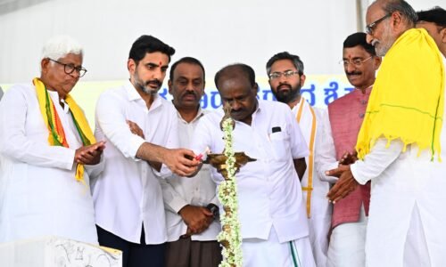 ಅಭಿವೃದ್ಧಿ ವಿಷಯದಲ್ಲಿ ನಾನು ಸದಾ ರಾಜ್ಯ ಸರ್ಕಾರದ ಜೊತೆ ನಿಲ್ಲುತ್ತೇನೆ – ಹೆಚ್.ಡಿ. ಕುಮಾರಸ್ವಾಮಿ |ಸಿಂಧನೂರಿನಲ್ಲಿ ಸೈನಿಕ ಶಾಲೆ ಉದ್ಘಾಟನೆ