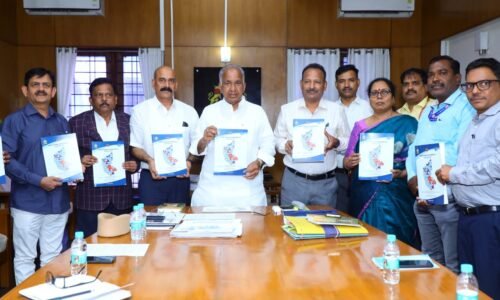 ರಾಜ್ಯದಲ್ಲಿ ಅಂತರ್ಜಲ ಬಳಕೆಯಲ್ಲಿ ಗಣನೀಯ ಇಳಿಕೆ; ವಾರ್ಷಿಕ ಅಂತರ್ಜಲ ಮರುಪೂರಣ ಸಾಮರ್ಥ್ಯ 𝟭𝟵.𝟮𝟴 𝗕𝗖𝗠 ಗೆ ಏರಿಕೆ: ಸಚಿವ ಎನ್‌ ಎಸ್‌ ಭೋಸರಾಜು | 2025 ನೇ ಸಾಲಿನ ಅಂತರ್ಜಲ ಮೌಲ್ಯಮಾಪನ ವರದಿ ಬಿಡುಗಡೆ