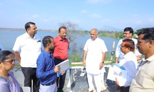 ಬೇಸಿಗೆಯಲ್ಲೂ ಸಣ್ಣ ನೀರಾವರಿ ಕೆರೆಗಳಲ್ಲಿ ಸಮೃದ್ದ ನೀರಿನ ಸಂಗ್ರಹ: ರೈತರಿಗೆ ಆಶಾದಾಯಕ ಜಲ ಭದ್ರತೆ: ಸಚಿವ ಎನ್‌ ಎಸ್‌ ಭೋಸರಾಜು