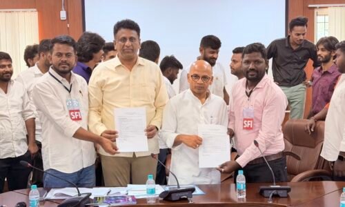 ವಿದ್ಯಾರ್ಥಿ ಚುನಾವಣೆ ನಡೆಸಲು ಕ್ರಮ ಕೈಗೊಳ್ಳಿ: ಪಕ್ಷಾತೀತವಾಗಿ ಒತ್ತಾಯಿಸಿದ ವಿದ್ಯಾರ್ಥಿ ಘಟಕಗಳು |ಲಿಂಗ್ಡೋ ಸಮಿತಿ ವರದಿಯ ಆಧಾರದ ಮೇಲೆ ನಿಯಮಗಳನ್ನು ರೂಪಿಸಲು ಚಿಂತನೆ