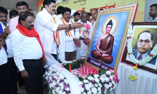 ಬೌದ್ಧ ಧರ್ಮ ಬೋಧನೆಯ ತಿಪಿಟಕ ಗ್ರಂಥಗಳನ್ನು ಪಾಲಿ ಭಾಷೆಯಿಂದ ಕನ್ನಡಕ್ಕೆ ಅನುವಾದಿಸಲು ಕ್ರಮ- ಸಚಿವ ಶಿವರಾಜ ತಂಗಡಗಿ
