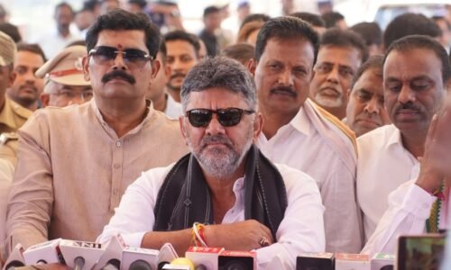 ಮೇ 15ರಂದು ತುಂಗಭದ್ರಾ ಅಣೆಕಟ್ಟು ಹೊಸ ಗೇಟ್ ಉದ್ಘಾಟನೆ: ಡಿಸಿಎಂ ಡಿ.ಕೆ. ಶಿವಕುಮಾರ್
