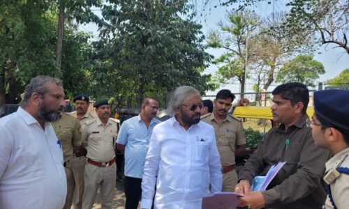 ಮೈಸೂರು ಉದ್ದೇಶಿತ ಮೇಲ್ಸೇತುವೆ ಪ್ರದೇಶಕ್ಕೆ ಈಶ್ವರ ಖಂಡ್ರೆ ಭೇಟಿ
