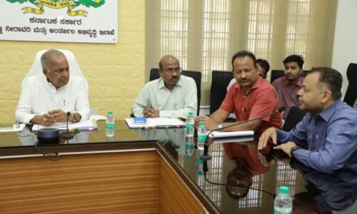 ಸಣ್ಣ ನೀರಾವರಿ ವ್ಯಾಪ್ತಿಯ ಕೆರೆಗಳಲ್ಲಿ ಜಲ ಭದ್ರತೆ, ಜಲ ಸೋರಿಕೆ ತಡೆಗೆ ಕ್ರಮ ಕೈಗೊಳ್ಳಲು ಸಚಿವ ಎನ್‌ ಎಸ್‌ ಬೋಸರಾಜು ಸೂಚನೆ