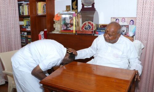 ಕಾಂಗ್ರೆಸ್ ಸಣ್ಣತನ ಬಿಟ್ಟು ಹೃದಯ ವೈಶಾಲ್ಯತೆ ಮೆರೆಯಬೇಕು : ಸಚಿವ ಹೆಚ್‍.ಡಿ. ಕುಮಾರಸ್ವಾಮಿ