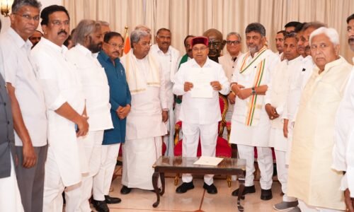 ನೂತನ ಸಿಎಂ ಆಗಿ ಡಿ ಕೆ ಶಿವಕುಮಾರ್ ಜೂನ್ 3ರಂದು ಪ್ರಮಾಣ ವಚನ ಸ್ವೀಕಾರ