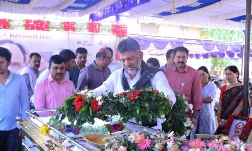 ಡಿ. ಸುಧಾಕರ್ ಅವರ ಸ್ಮರಣೆಗೆ ನೀರಾವರಿ ಯೋಜನೆಗೆ ಅವರ ಹೆಸರಿಡಲು ಆಲೋಚನೆ: ಡಿಸಿಎಂ ಡಿ.ಕೆ. ಶಿವಕುಮಾರ್