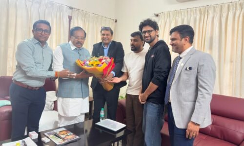 ಡಾ.ಜಿ.ಪರಮೇಶ್ವರ್‌ ಅವರನ್ನು ಭೇಟಿಯಾದ ಗ್ಲೋಬಲ್‌ ಚೆಸ್‌ ಲೀಗ್‌ ನಿಯೋಗ |ಗ್ಲೋಬಲ್ ಚೆಸ್ ಲೀಗ್‌ನ 4ನೇ ಆವೃತ್ತಿಯನ್ನು ಬೆಂಗಳೂರಿನಲ್ಲಿ ಆಯೋಜಿಸಲು ಅನುಮತಿ