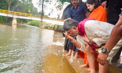 ಕಾವೇರಿ ವಿಚಾರದಲ್ಲಿ ರೈತರ ಹಿತ ಕಾಪಾಡುವುದು ನನ್ನ ಕರ್ತವ್ಯ: ಸಿಎಂ ಡಿ ಕೆ ಶಿವಕುಮಾರ್