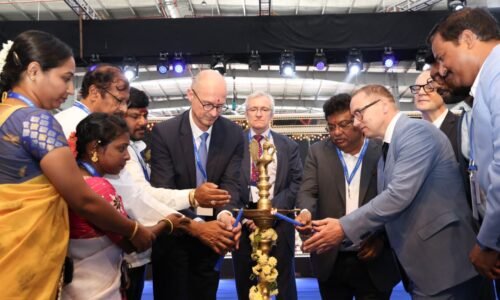 ವೇಮಗಲ್ ನಲ್ಲಿ ಕ್ರೋನ್ಸ್ ಉತ್ಪಾದನಾ ಘಟಕಕ್ಕೆ ಚಾಲನೆ‌ ನೀಡಿದ ಸಚಿವ ಎಂ ಬಿ ಪಾಟೀಲ| 30 ಎಕರೆ ವಿಸ್ತಾರ, 315 ಕೋಟಿ ರೂ. ವೆಚ್ಚ
