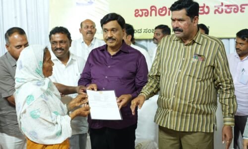 ಪ್ರಜಾಸೇವಾ ಆಂದೋಲನ: ಅರ್ಜಿ ತ್ವರಿತ ವಿಲೇವಾರಿಗೆ ಸಚಿವ ತಂಗಡಗಿ ಸೂಚನೆ